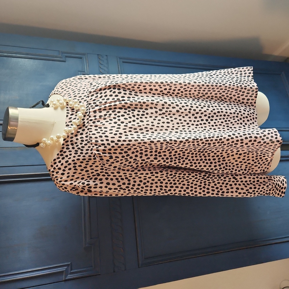 JCrew Print Pink Panther Blouse in XXL